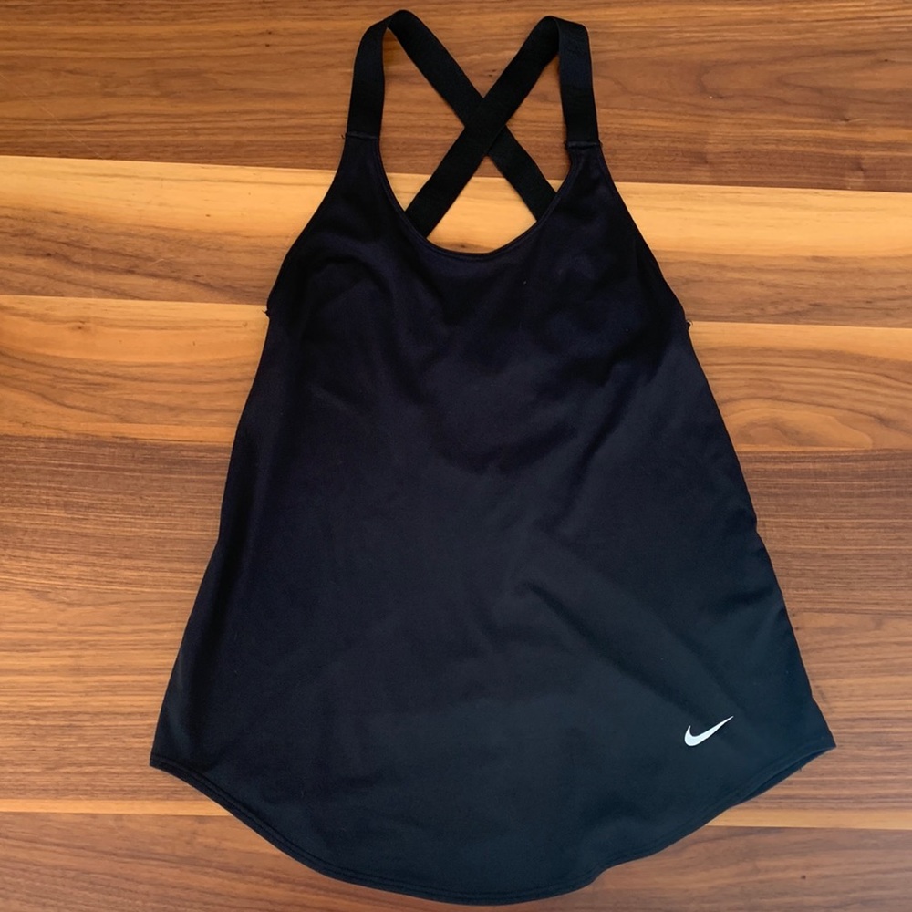 Athletic Nike Tank Top. Women XS. Strappy Back. DRI-FIT.
